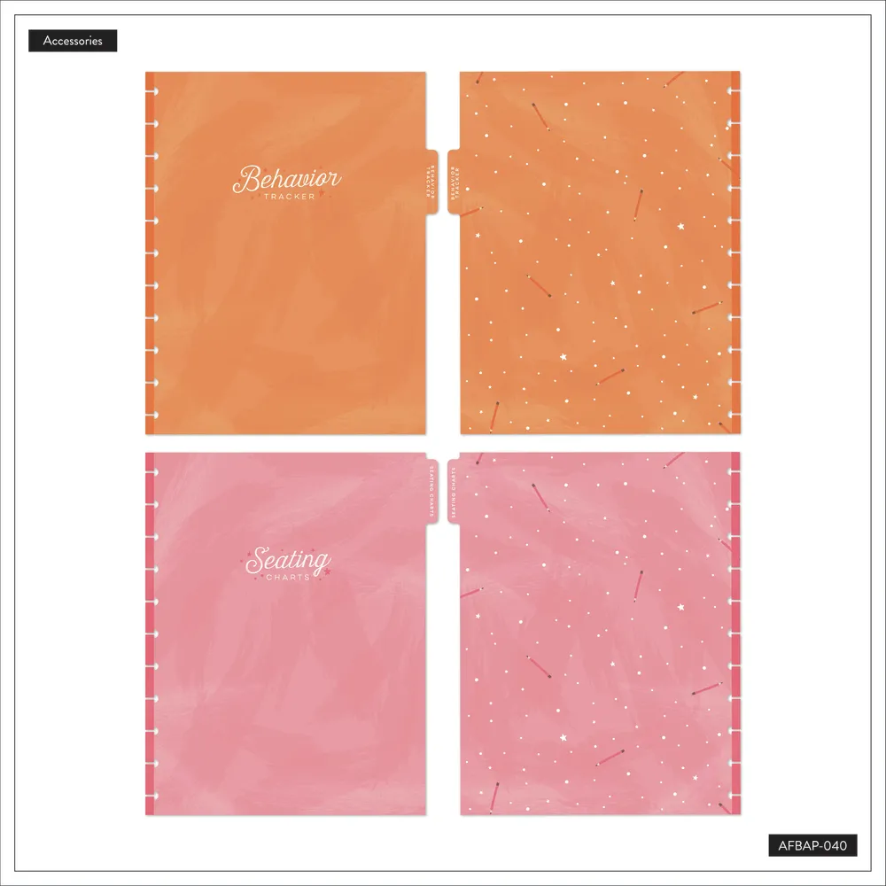 Happy Planner Teacher pack Big plans de classe comportement
