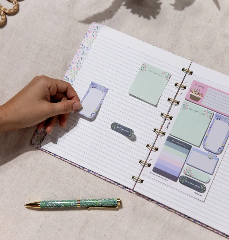 Filofax Meadow sticky notes set to-do ligné + marque-pages