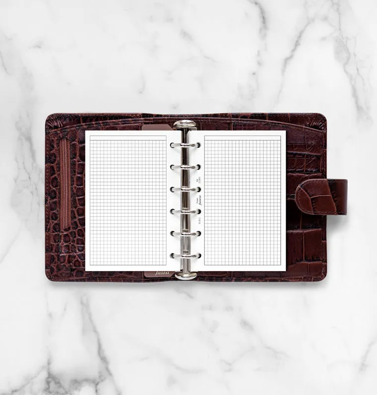 Filofax Classic recharge quadrillée Pocket 20 feuilles 3mm