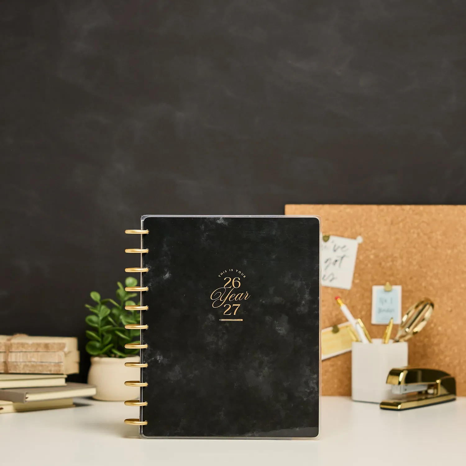 Happy Planner Chalkboard agenda prof 2026-2027 Big