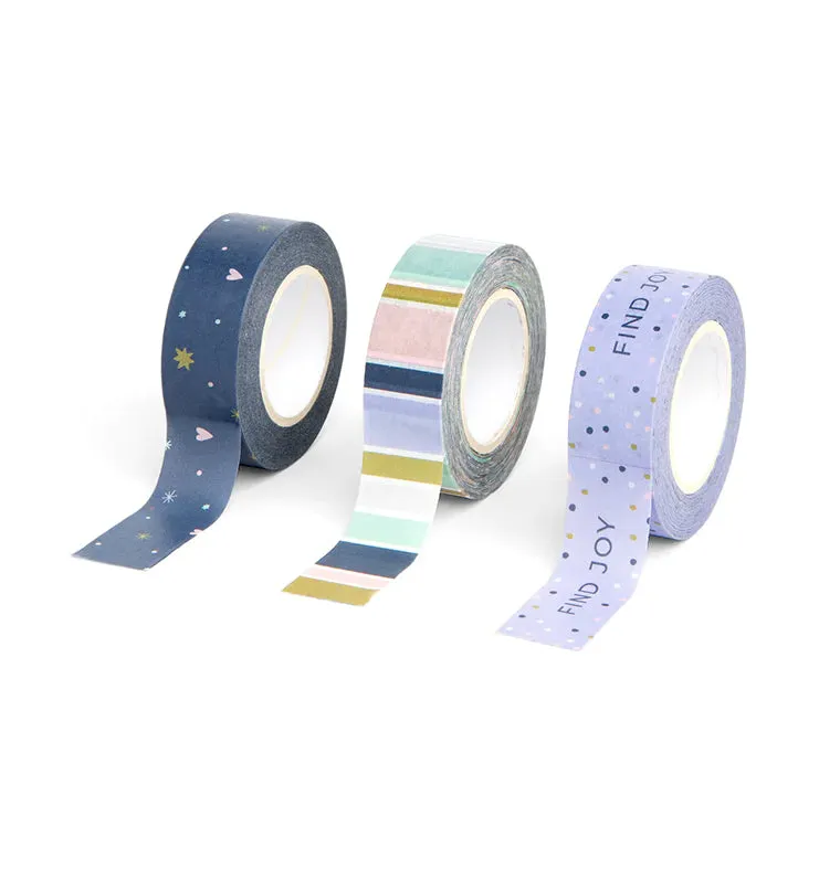 Filofax Good Vibes washi tape déco planning coloré