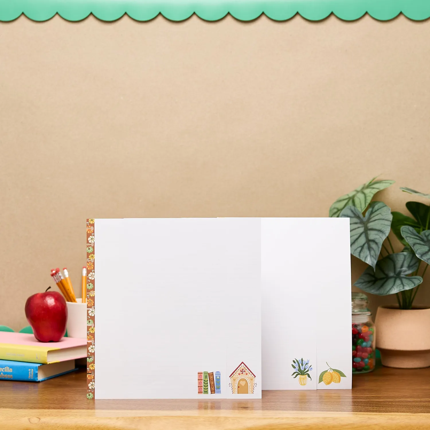 Happy Planner Seasonal Joy papier ligné pointillé Big 40 feuilles