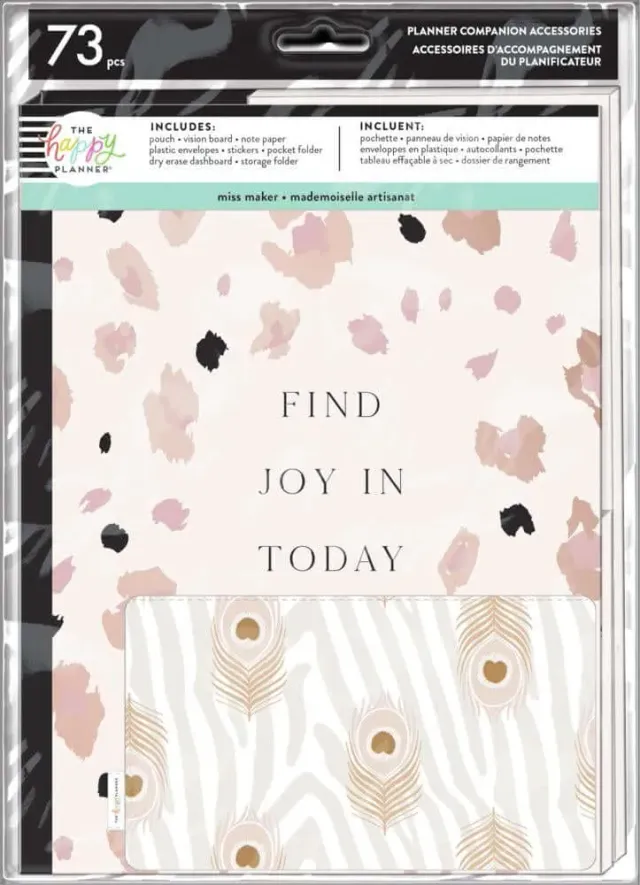 Happy Planner Neutral Leopard kit accessoires Classic