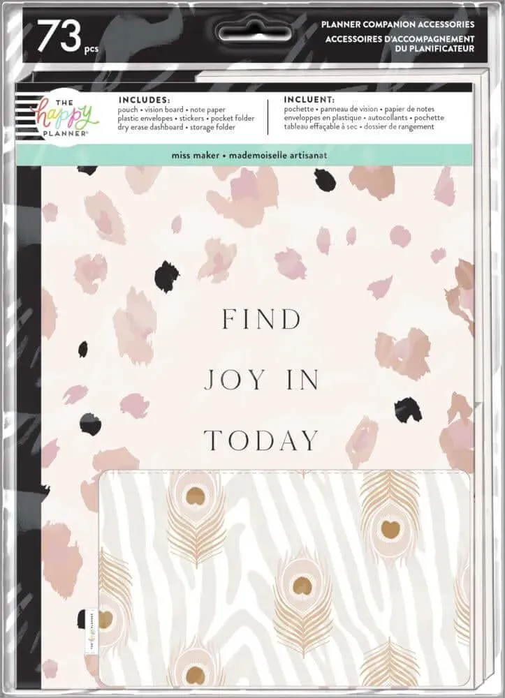 Happy Planner Neutral Leopard kit accessoires Classic