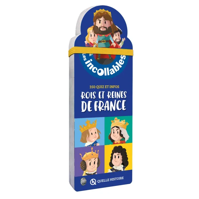 Frigobloc Quelle histoire Rois et Reines France éventail 2023