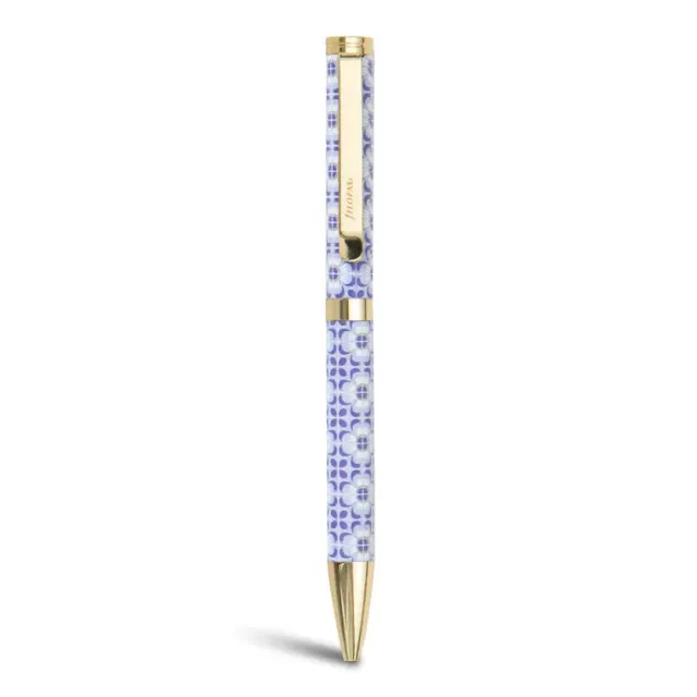 Filofax Mediterranean stylo bille métal noir 1 mm
