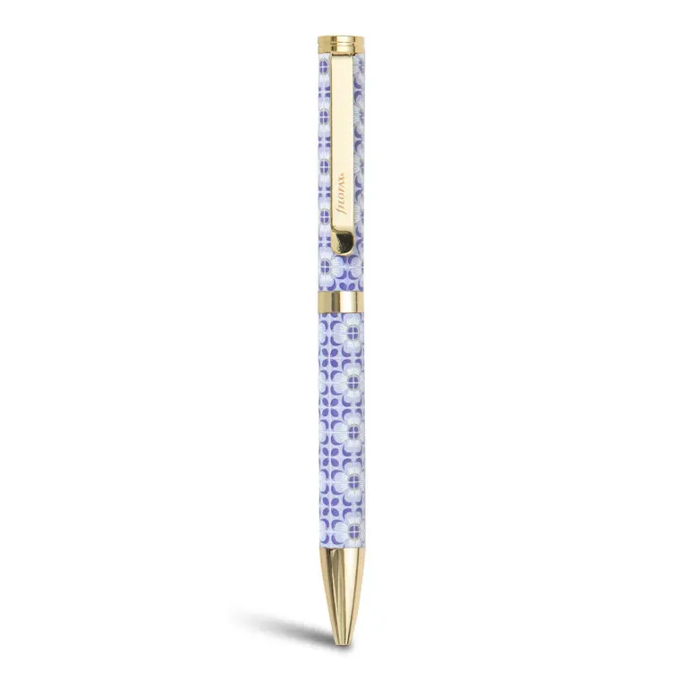 Filofax Mediterranean stylo bille métal noir 1 mm