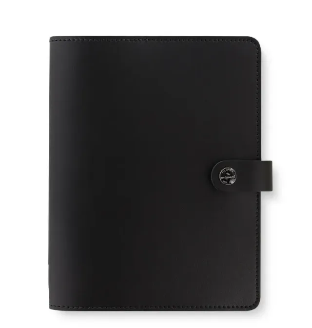 Filofax The Original folio cuir A5 noir carnet