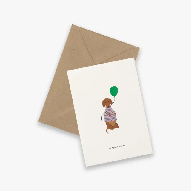 Kartotek Celebration Dog carte anniversaire chien