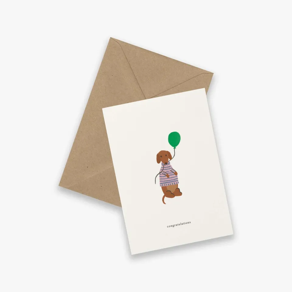 Kartotek Celebration Dog carte anniversaire chien