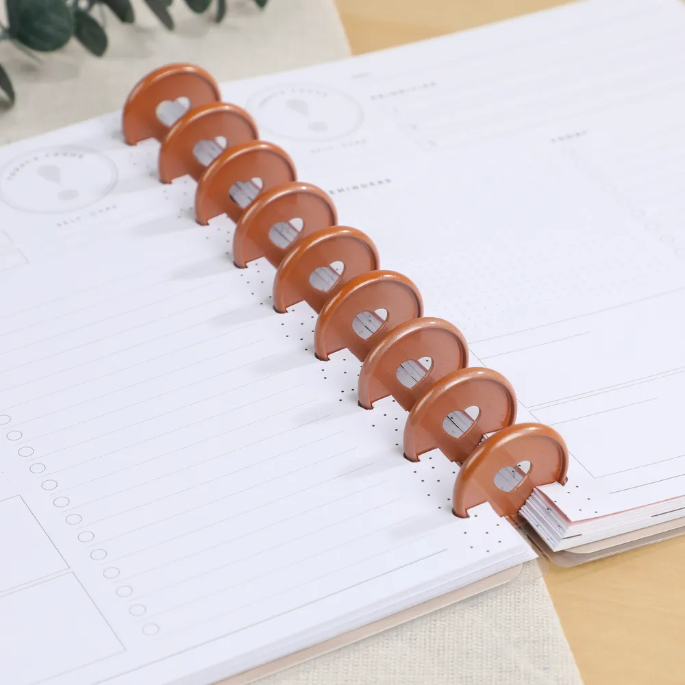 Happy Planner Chai Spice disques métal medium 11 pièces