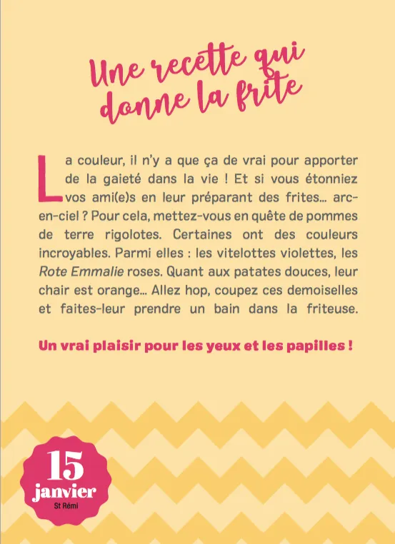 Frigobloc L'Année à Bloc Idées Positives éphéméride 365 jours