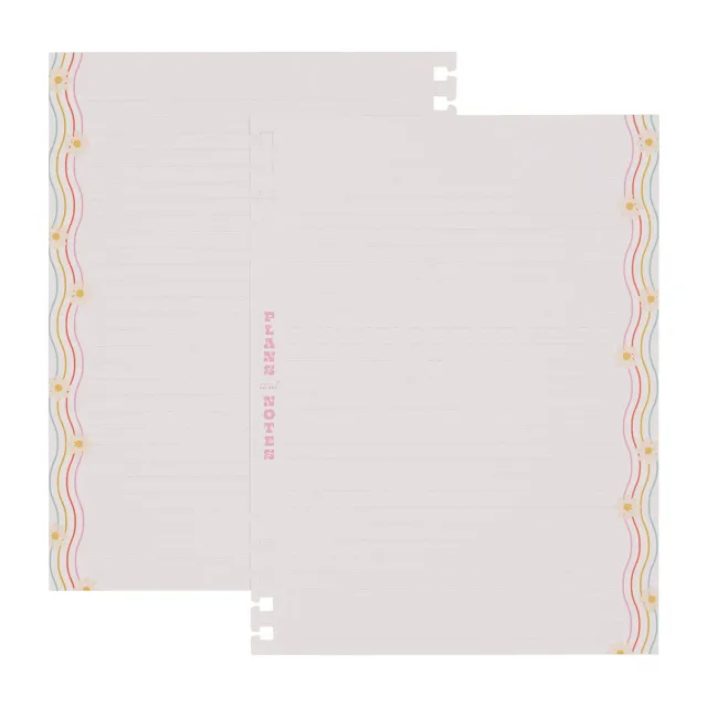 Happy Planner Blooming Brights Classic recharge papier pointillé 40 feuilles