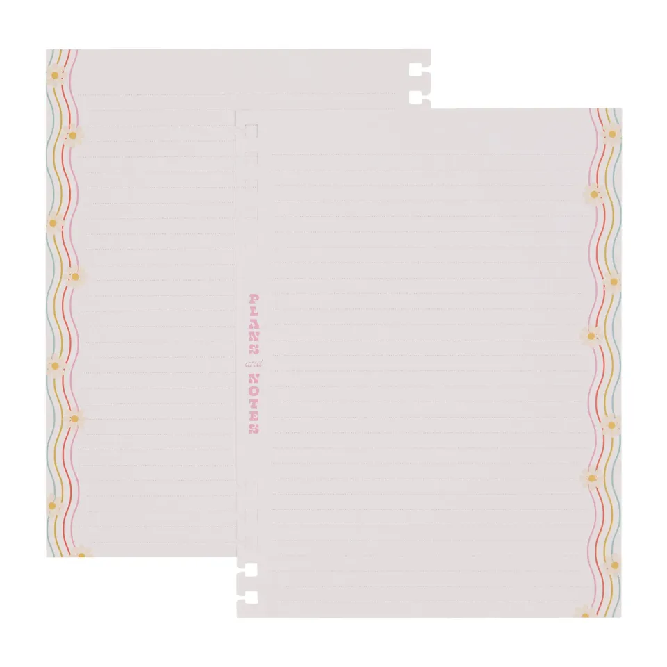 Happy Planner Blooming Brights Classic recharge papier pointillé 40 feuilles