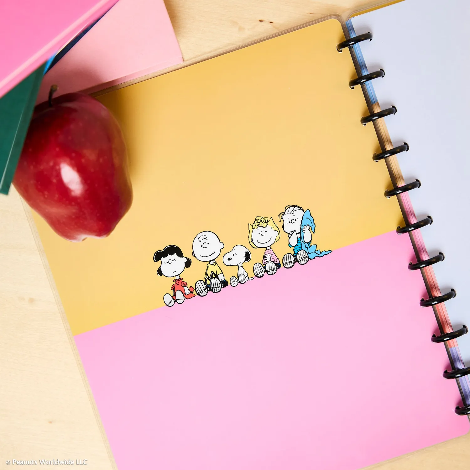 Happy Planner Peanuts carnet pointillé Big 60 feuilles Snoopy
