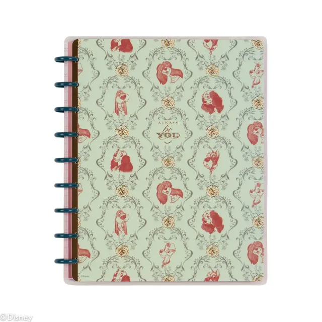 Happy Planner Disney Lady Tramp carnet pointillé Classic 60 feuilles