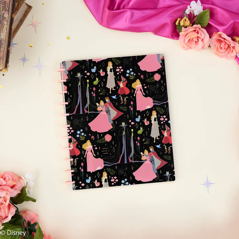 Happy Planner Disney Sleeping Beauty carnet pointillé Big 60 feuilles
