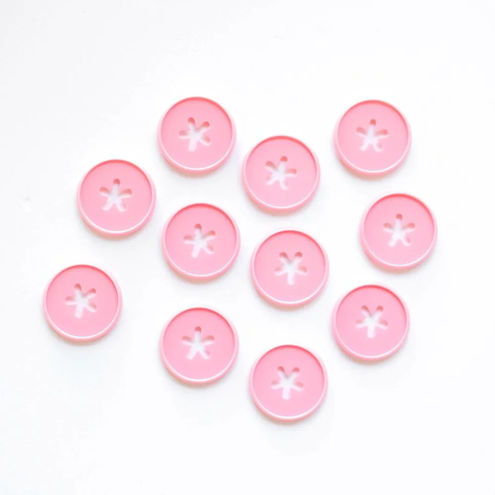 Happy Planner Flower anneaux medium x11 rose bonbon