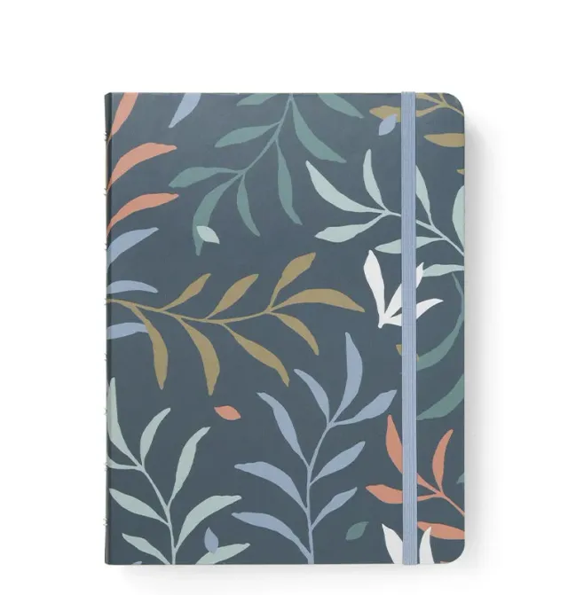 Filofax Botanical Notebook A5 carnet bleu rechargeable