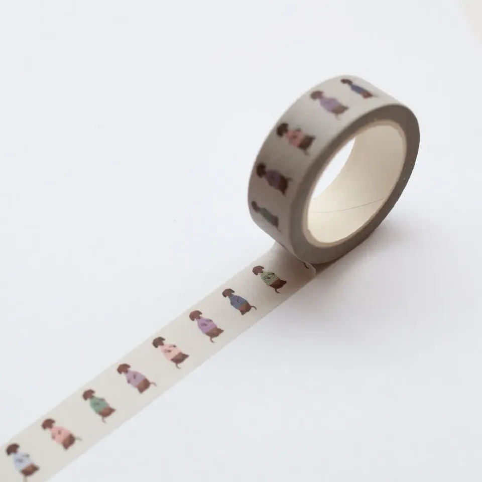 Kartotek Dogs masking tape chiens mignons