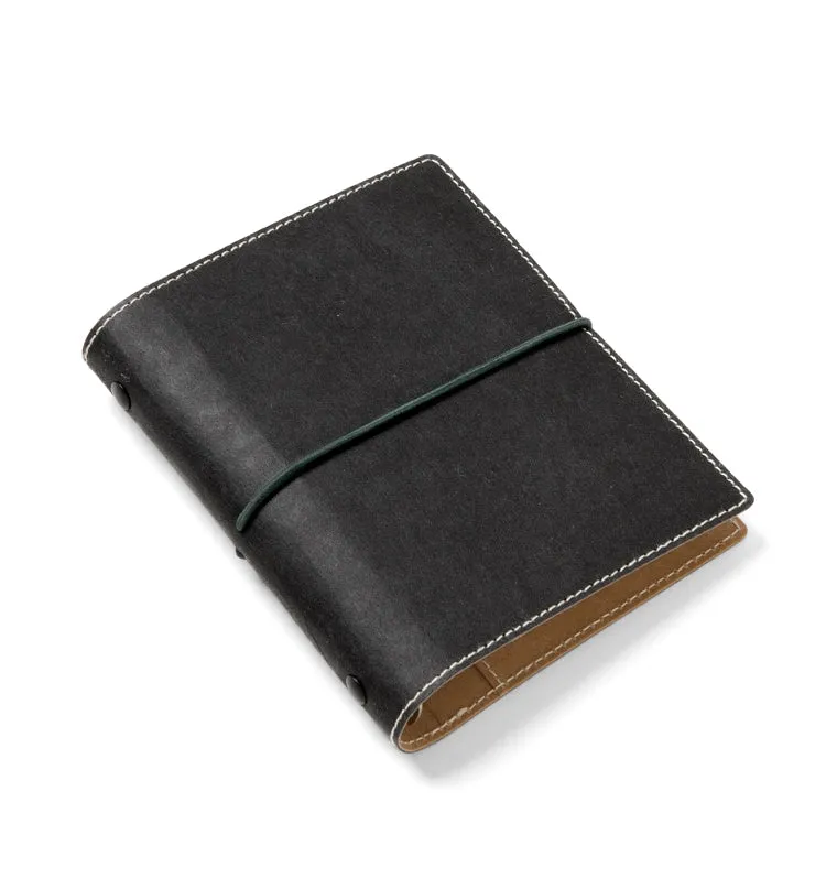 Filofax Eco Essential Organiser Pocket agenda ébène vegan