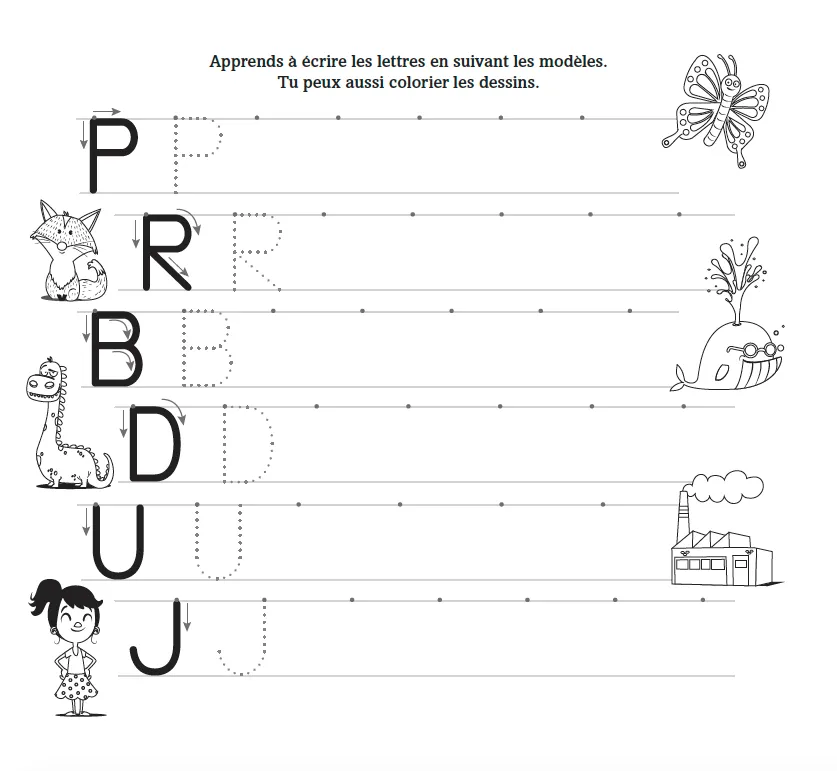 Les Incollables Majuscules cartes à gratter éducatives 5 cartes