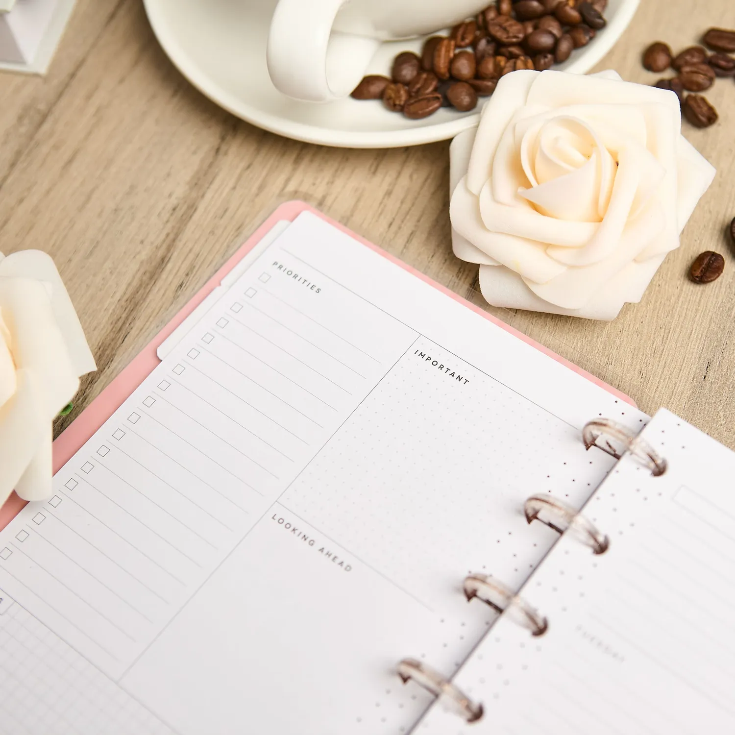 Happy Planner Café Coquette Mini agenda dashboard non daté