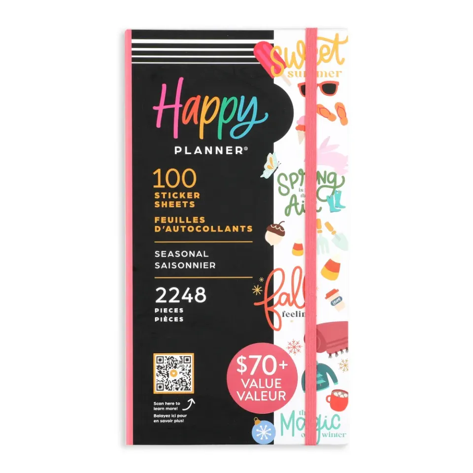 Happy Planner Mega Seasonal autocollants 2248 saison