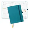 Poprun ACELO7-27 agenda semainier 2026-2027 vert souple
