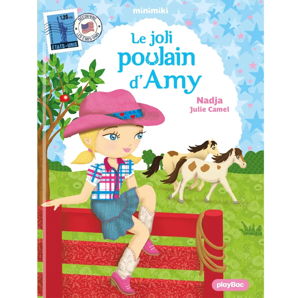 Minimiki Le joli poulain d'Amy livre dès 6 ans ranch