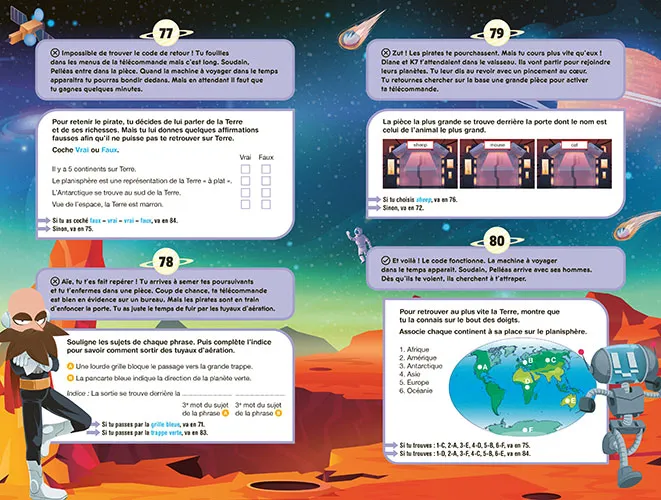 Les Incollables héros CE1-CE2 cahier de vacances 7-8 ans