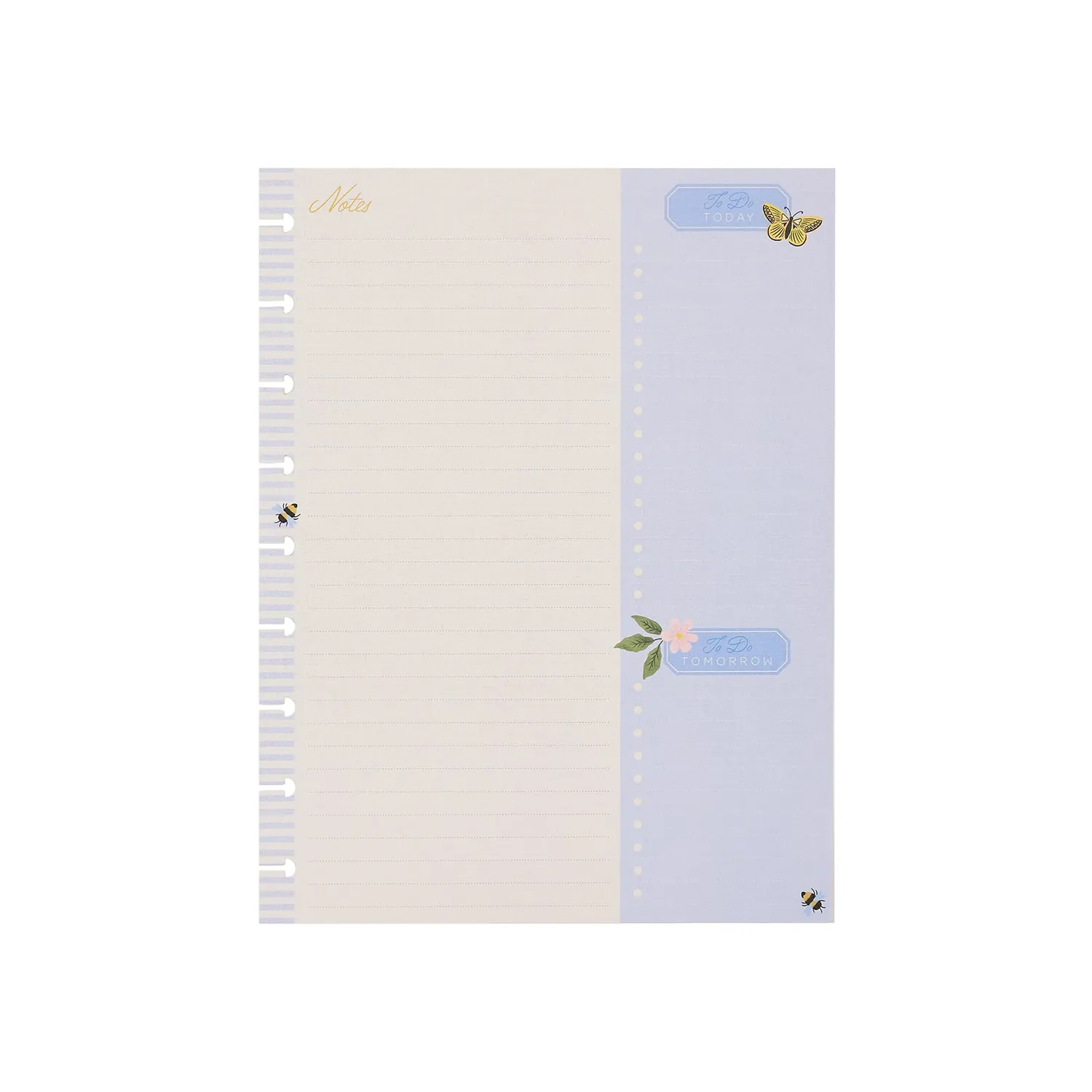 Happy Planner Country Charm recharge agenda Classic 40 feuilles pointillés