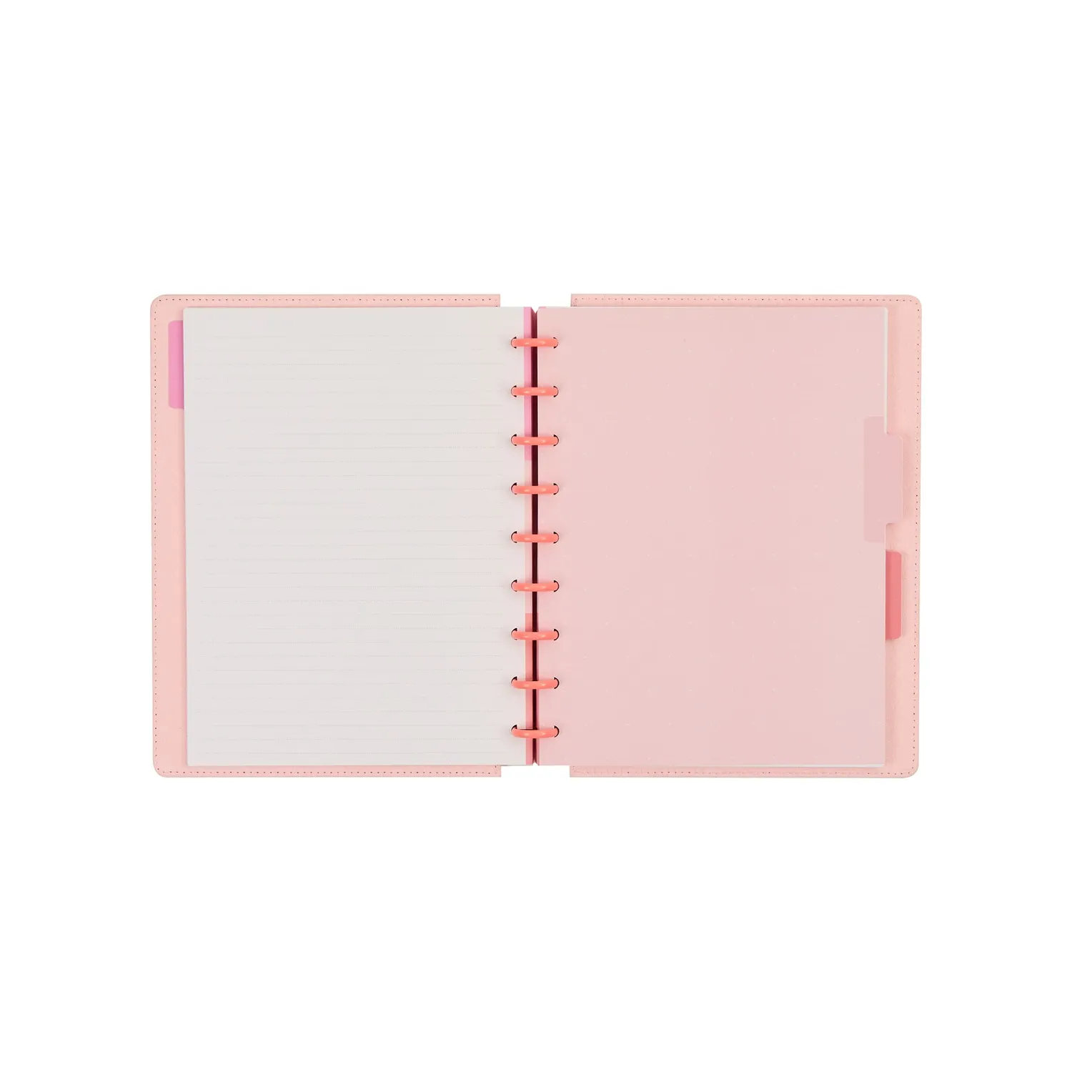 Happy Planner Polka Dot Blush carnet Classic 60 velours