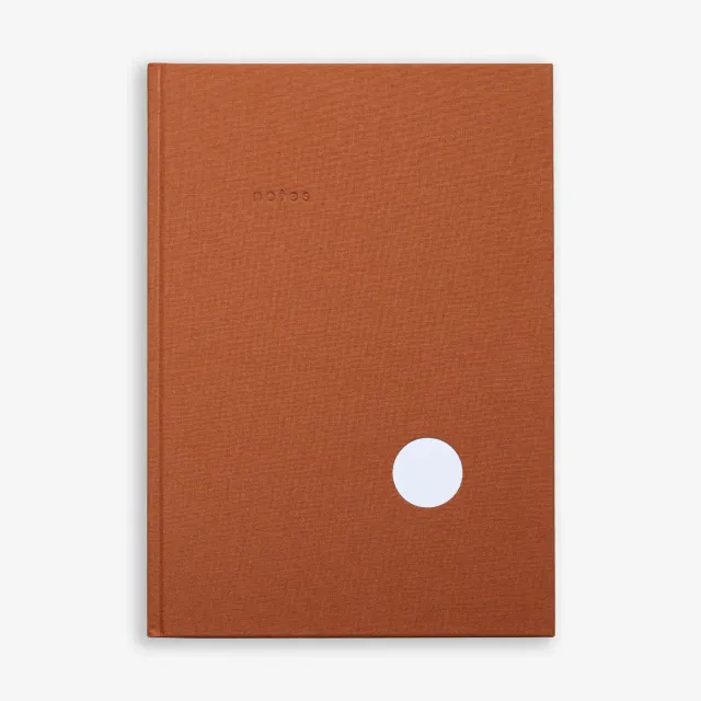 Kartotek Hardcover Notebook A4 carnet ocre ligné