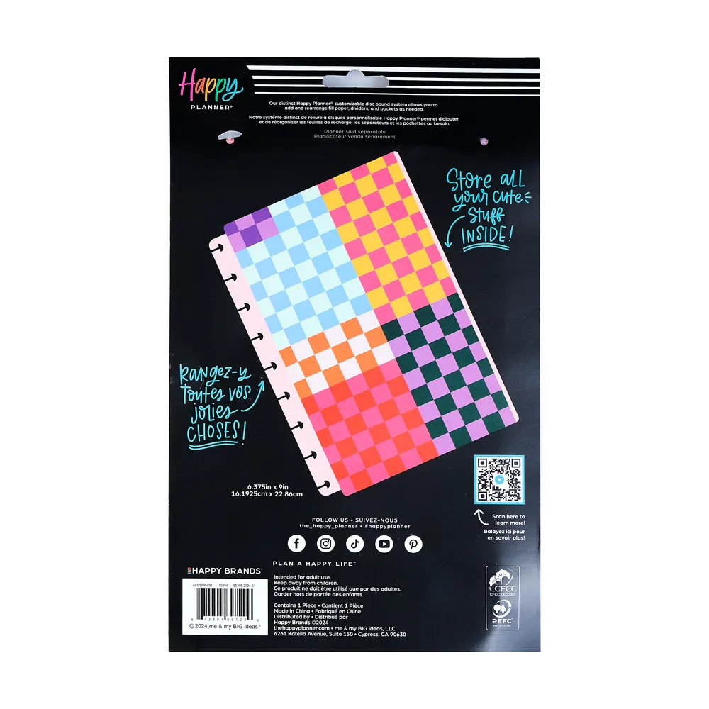 Me & my big ideas Building Blocks trousse stylos Classic à anneaux
