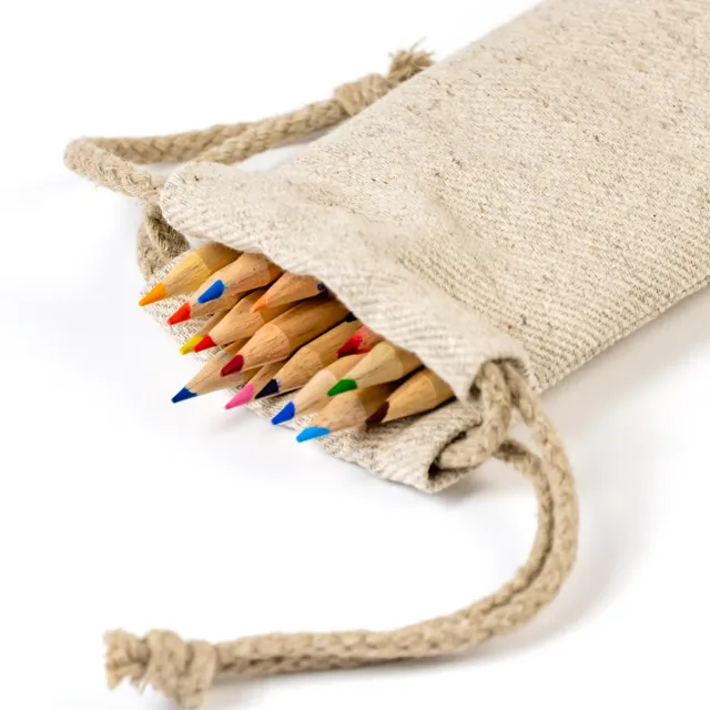 My365 La trousse 100% tissu petit format chanvre