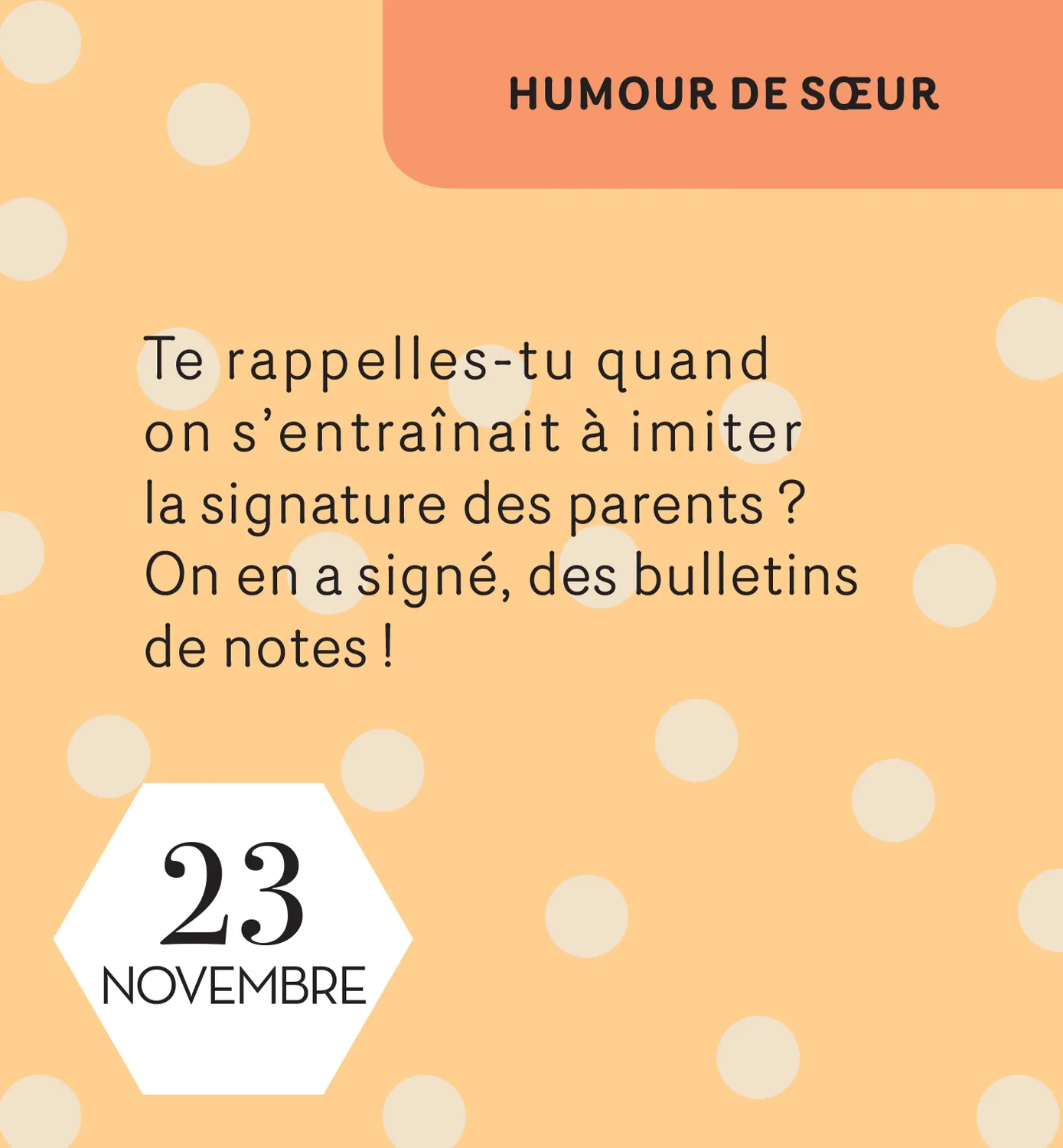 Frigobloc 365 Petits mots pour ma soeur calendrier mini cadeau
