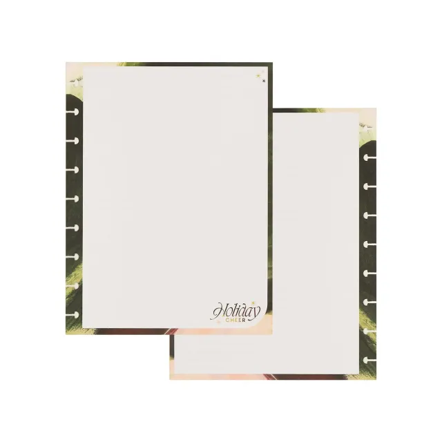 Happy Planner Holiday Charm recharge papier Classic 40