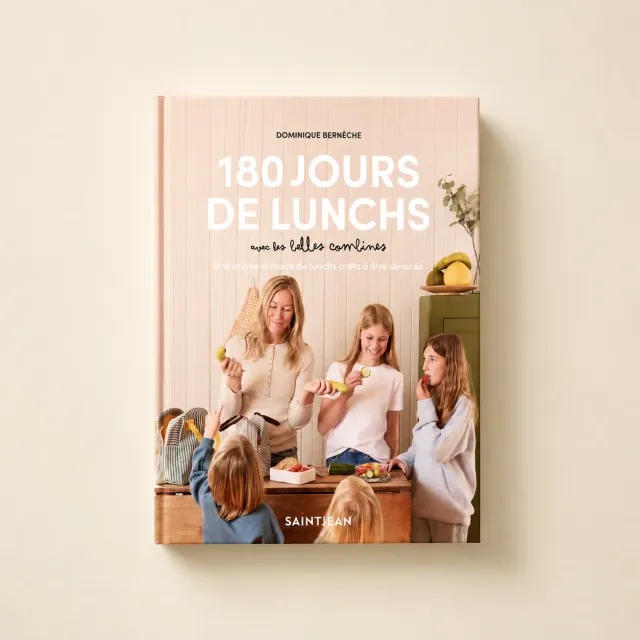 Les Belles Combines 180 jours de lunchs livre cuisine