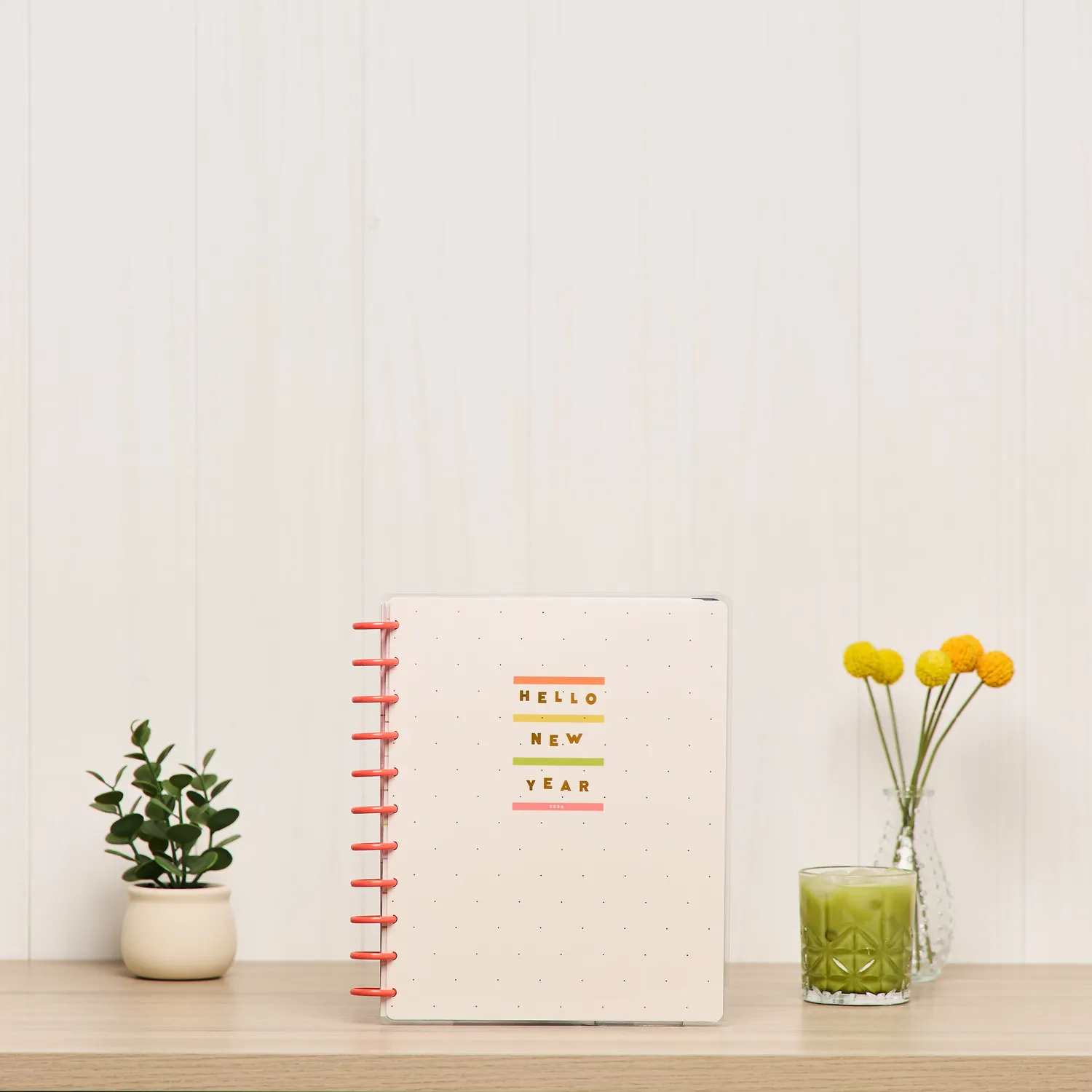 Happy Planner Pop Splash agenda 2026 Big Dashboard 12 mois