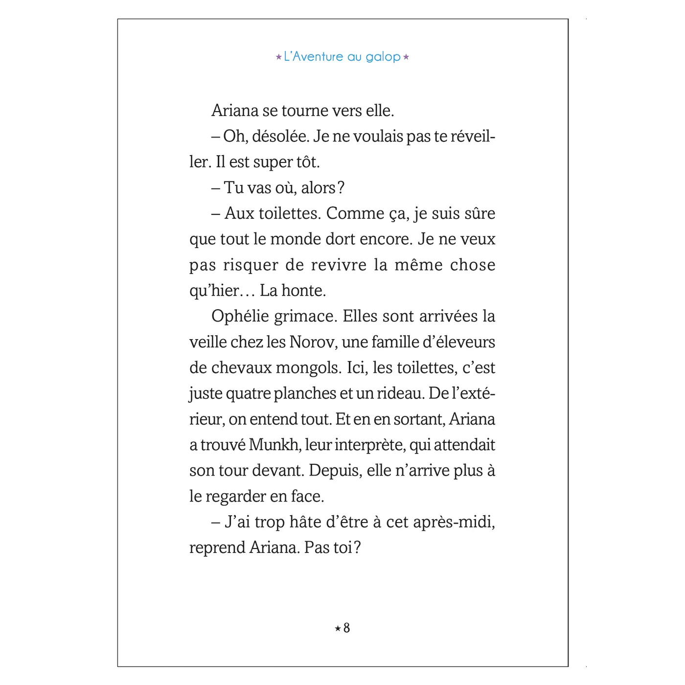 L’Aventure au Galop Prisonnières de la neige Tome 4 roman