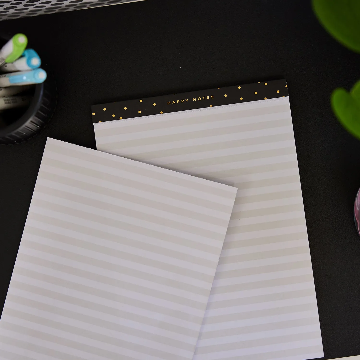 Happy Planner Love L+S bloc-notes Classic ligné 52 pages doré