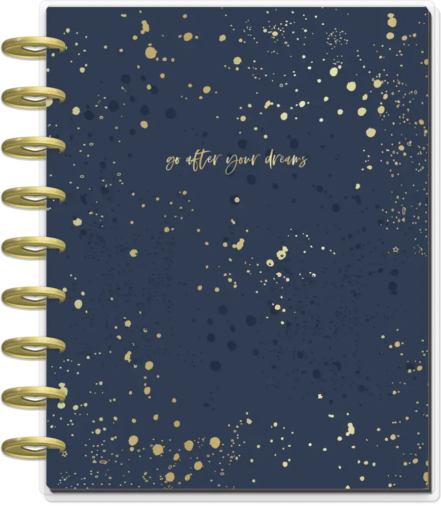 Happy Planner Go After Your Dreams journal guidé objectifs 80 pages