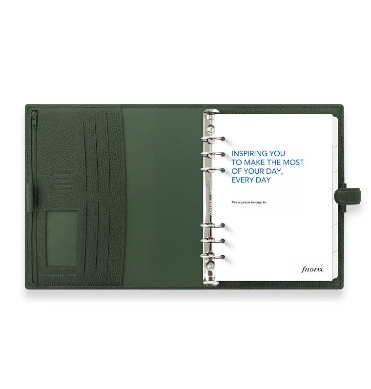 Filofax Finsbury Organiseur A5 cuir woodland