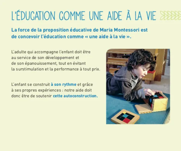 Frigobloc Montessori 2021 calendrier familial aimanté sept 2020-déc 2021