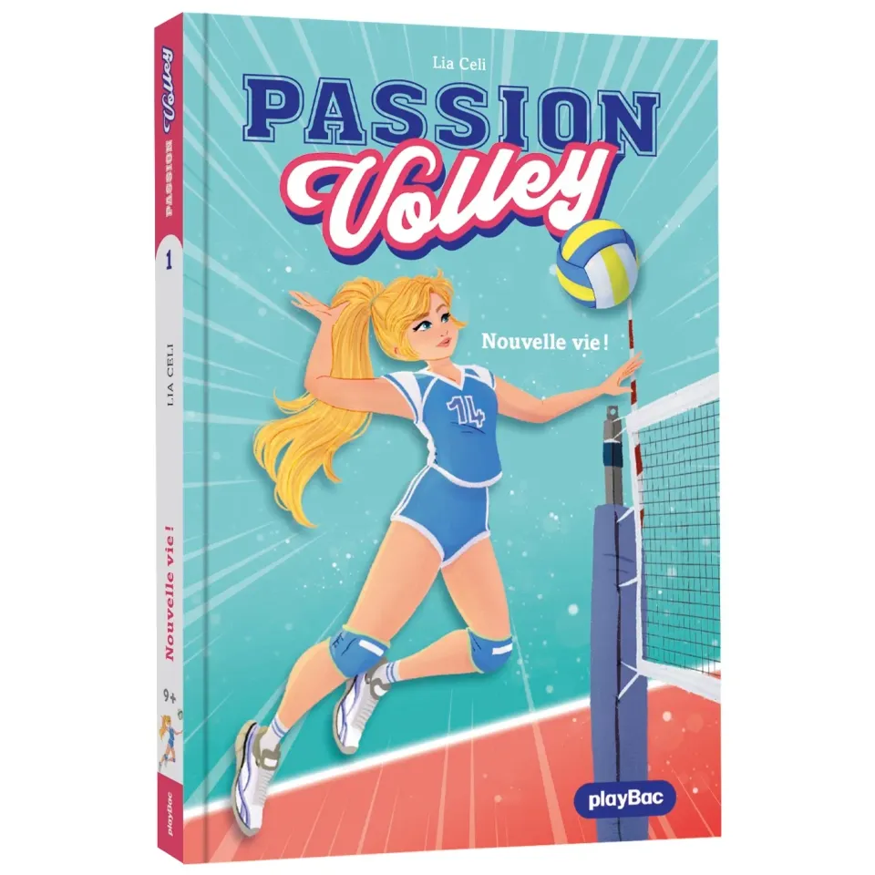 Frigobloc Passion Volley Nouvelle vie tome 1 roman 8-12 ans