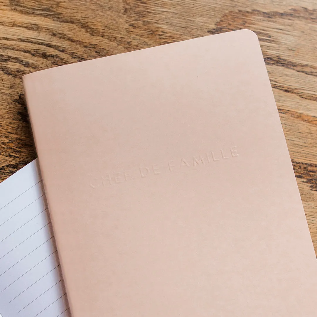 Les Belles Combines Chef de famille carnet ligné A5 96 pages