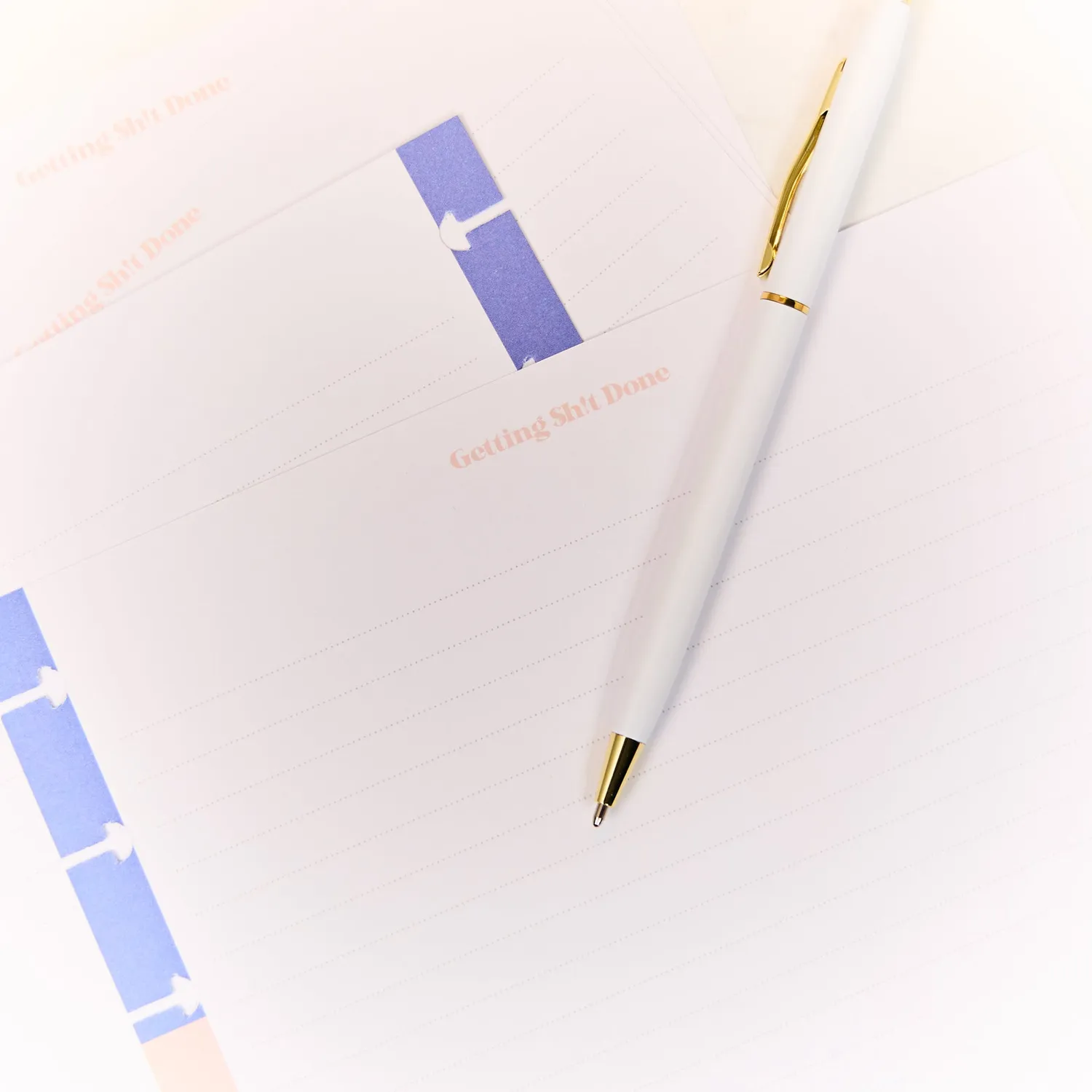 Happy Planner Current Mood recharge papier ligné classic 40 feuilles
