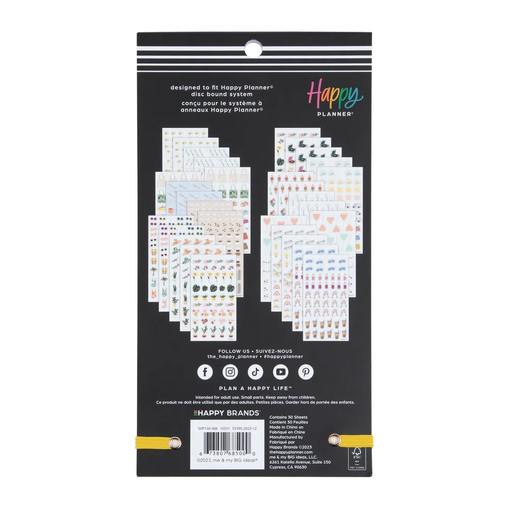 Happy Planner Everyday Pretty Pastel Icons stickers 1466 pastel