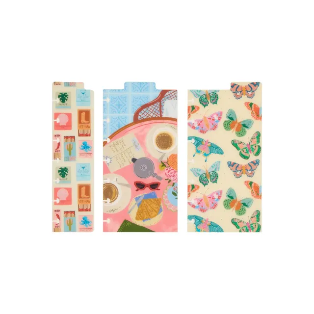 Happy Planner Life In Whimsy mini dashboards x3